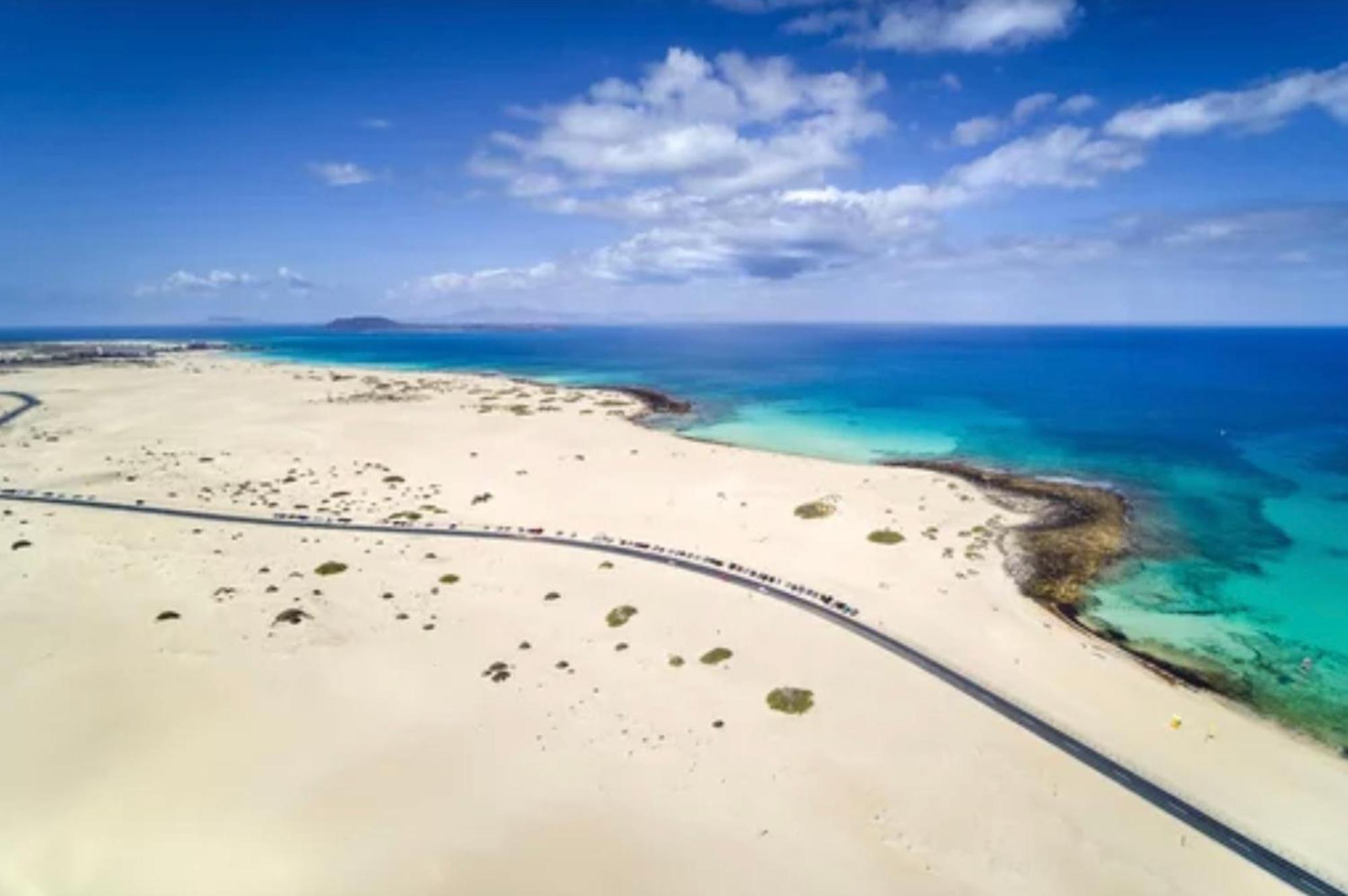 Tamarindo Pura Vida - Relax Y Vistas Al Mar Lägenhet Corralejo Exteriör bild